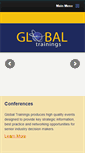 Mobile Screenshot of global-trainings.com