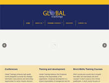 Tablet Screenshot of global-trainings.com